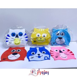 کلاه شنا بچگانه طرح گربه